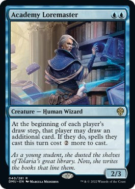 Academy Loremaster (Dominaria United) Light Play