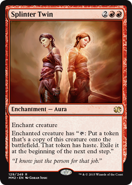 Splinter Twin (Modern Masters 2015) Light Play