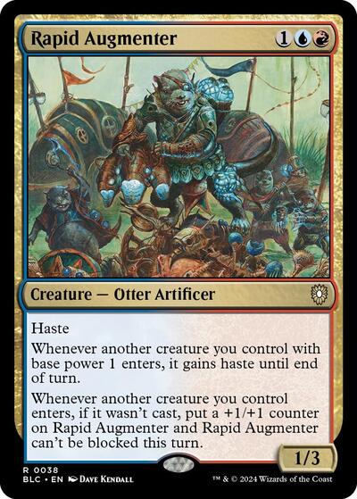 Rapid Augmenter (Commander: Bloomburrow) Light Play