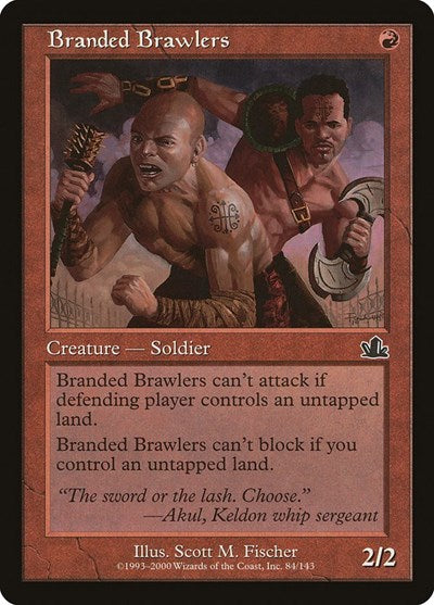 Branded Brawlers (Prophecy) Light Play