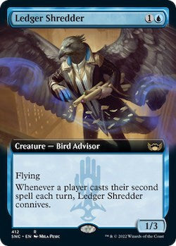 Ledger Shredder (Extended Art) (Streets of New Capenna) Near Mint