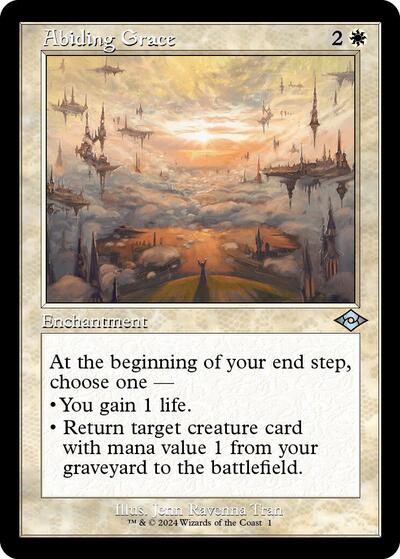 Abiding Grace (Retro Frame) (Modern Horizons 2) Light Play Foil