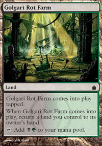 Golgari Rot Farm (Ravnica) Damaged / Poor