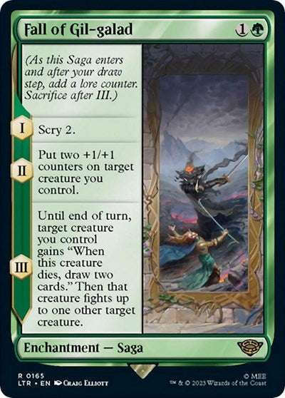 Fall of Gil-galad (Universes Beyond: The Lord of the Rings: Tales of Middle-earth) Light Play Foil