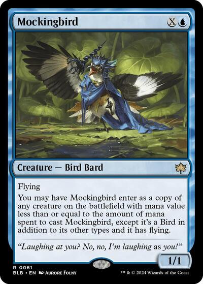 Mockingbird (Bloomburrow) Near Mint Foil