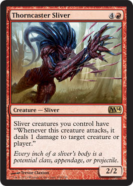 Thorncaster Sliver (Magic 2014 Core Set) Medium Play