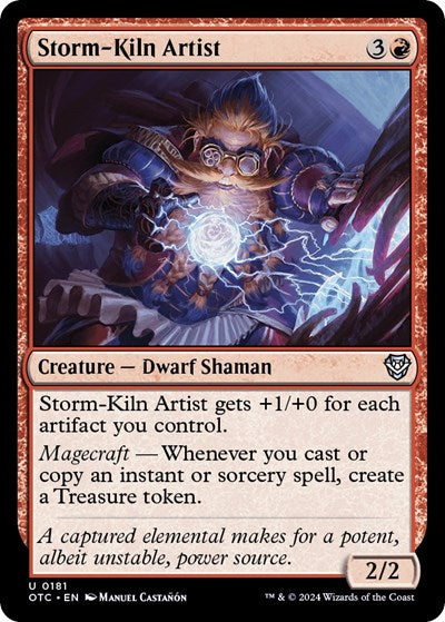 Storm-Kiln Artist (Commander: Outlaws of Thunder Junction) Light Play