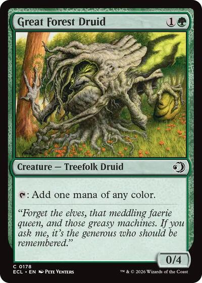 Great Forest Druid (Lorwyn Eclipsed) Light Play