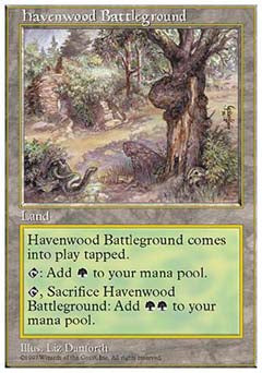 Havenwood Battleground (5th Edition) Light Play