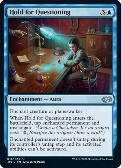 Hold for Questioning (Jumpstart 2022) Light Play