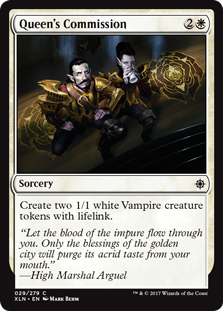 Queen's Commission (Ixalan) Light Play
