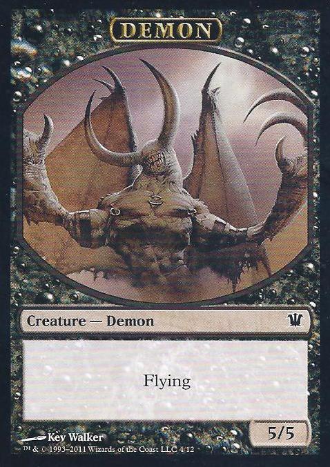 Demon (Token) (Innistrad) Light Play