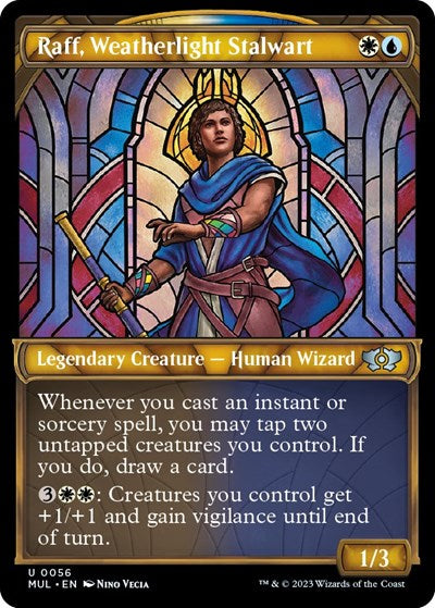 Raff, Weatherlight Stalwart (March of the Machine: Multiverse Legends) Light Play Foil