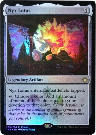 Nyx Lotus (Promos: Media) Light Play Foil