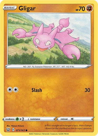 Gligar (SWSH05: Battle Styles) Light Play