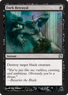 Dark Betrayal (Theros) Light Play Foil