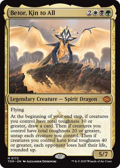 Betor, Kin to All (Tarkir: Dragonstorm) Light Play