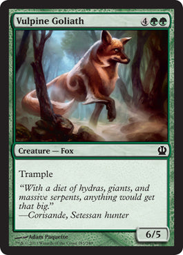 Vulpine Goliath (Theros) Light Play
