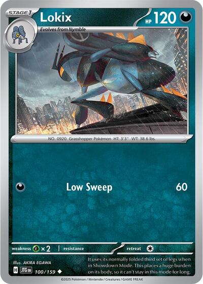 Lokix (SV09: Journey Together) Light Play Reverse Holofoil
