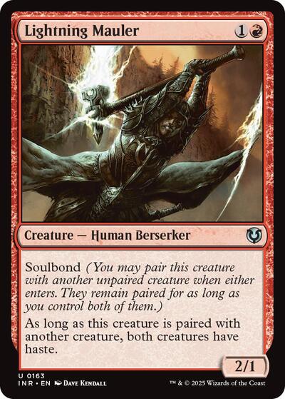 Lightning Mauler (Innistrad Remastered) Light Play
