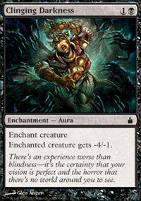 Clinging Darkness (Ravnica) Light Play