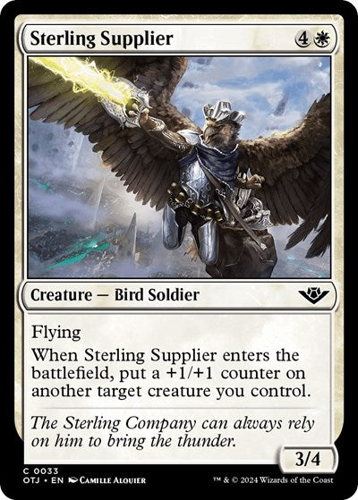Sterling Supplier (Outlaws of Thunder Junction) Light Play