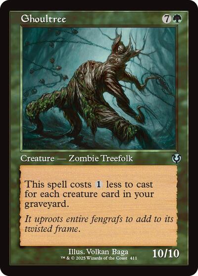Ghoultree (Retro Frame) (Innistrad Remastered) Light Play