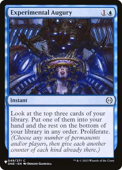 Experimental Augury (The List) Light Play