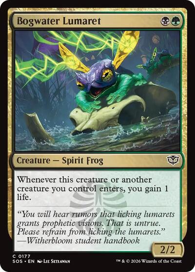 Bogwater Lumaret (Secrets of Strixhaven) Light Play