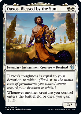 Daxos, Blessed by the Sun (Theros Beyond Death) Light Play