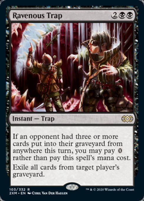 Ravenous Trap (Double Masters) Light Play