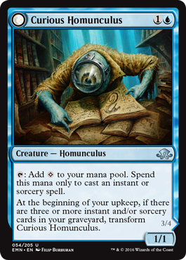 Curious Homunculus (Eldritch Moon) Light Play