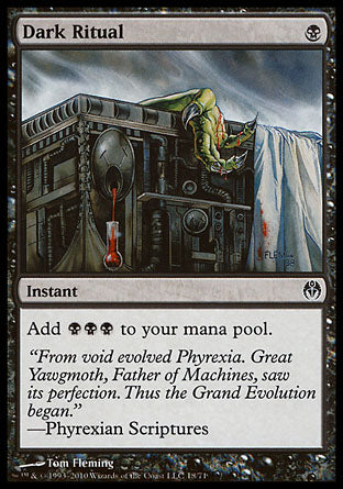 Dark Ritual (Duel Decks: Phyrexia vs The Coalition) Light Play