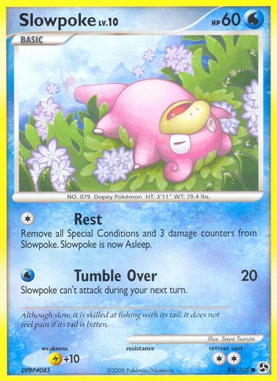 Slowpoke (Great Encounters) Damaged / Poor