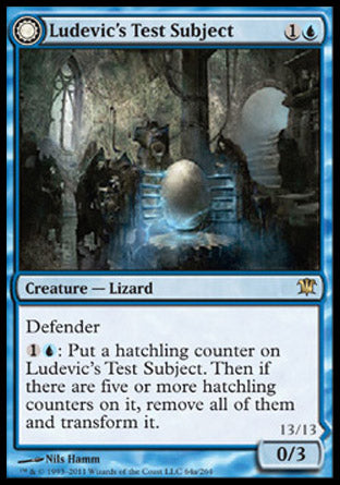Ludevic's Test Subject (Ludevic's Abomination) (Innistrad) Medium Play