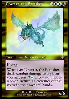 Dromar, the Banisher (Invasion) Medium Play