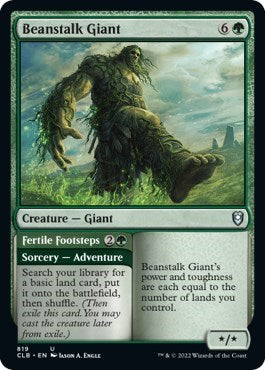 Beanstalk Giant (Commander Legends: Battle for Baldur's Gate) Light Play