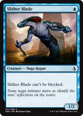 Slither Blade (Amonkhet) Damaged / Poor