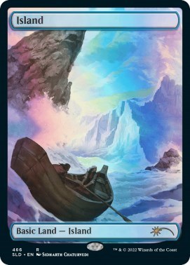 Island 466 (Secret Lair) Light Play Foil