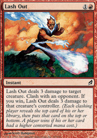 Lash Out (Lorwyn) Medium Play