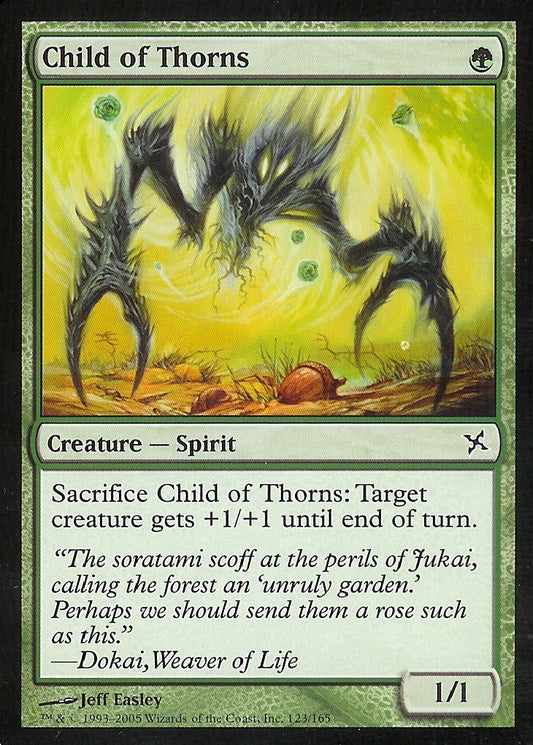 Child of Thorns (Betrayers of Kamigawa) Light Play