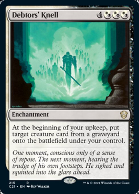 Debtors' Knell (Commander 2021 Strixhaven) Light Play