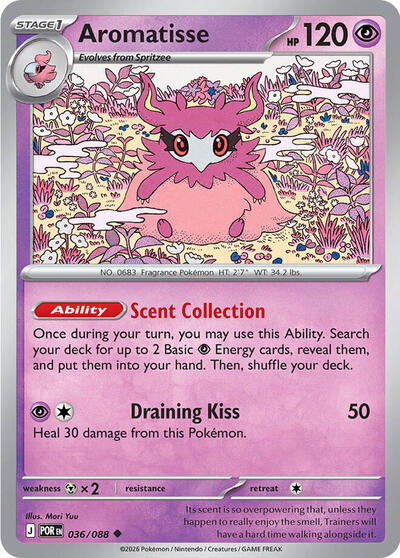 Aromatisse (ME03: Perfect Order) Light Play Reverse Holofoil