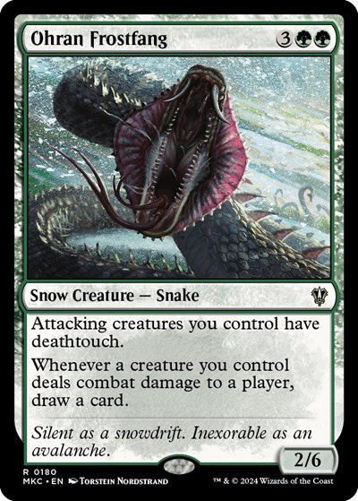 Ohran Frostfang (Commander: Murders at Karlov Manor) Light Play