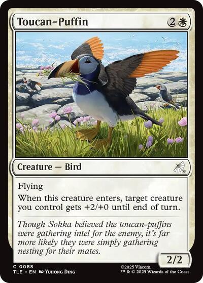 Toucan-Puffin (Avatar: The Last Airbender: Eternal-Legal) Light Play Foil