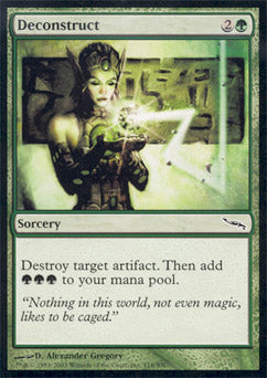 Deconstruct (Mirrodin) Medium Play
