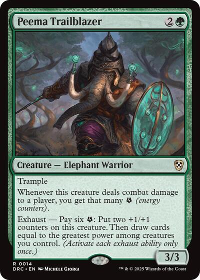 Peema Trailblazer (Commander: Aetherdrift) Light Play