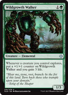 Wildgrowth Walker (Ixalan) Light Play