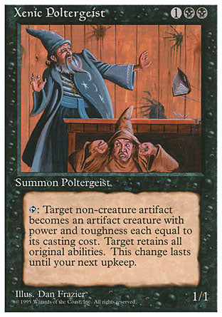 Xenic Poltergeist (4th Edition) Heavy Play