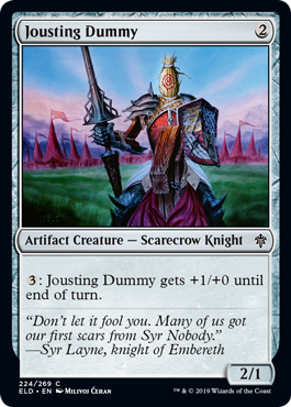Jousting Dummy (Throne of Eldraine) Light Play